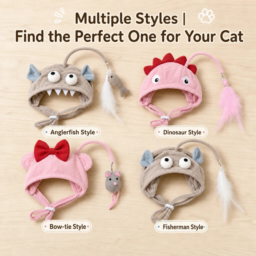 NovexA™ Interactive Cat Teaser Wand – Durable Self-Play Toy for Endless Feline Fun