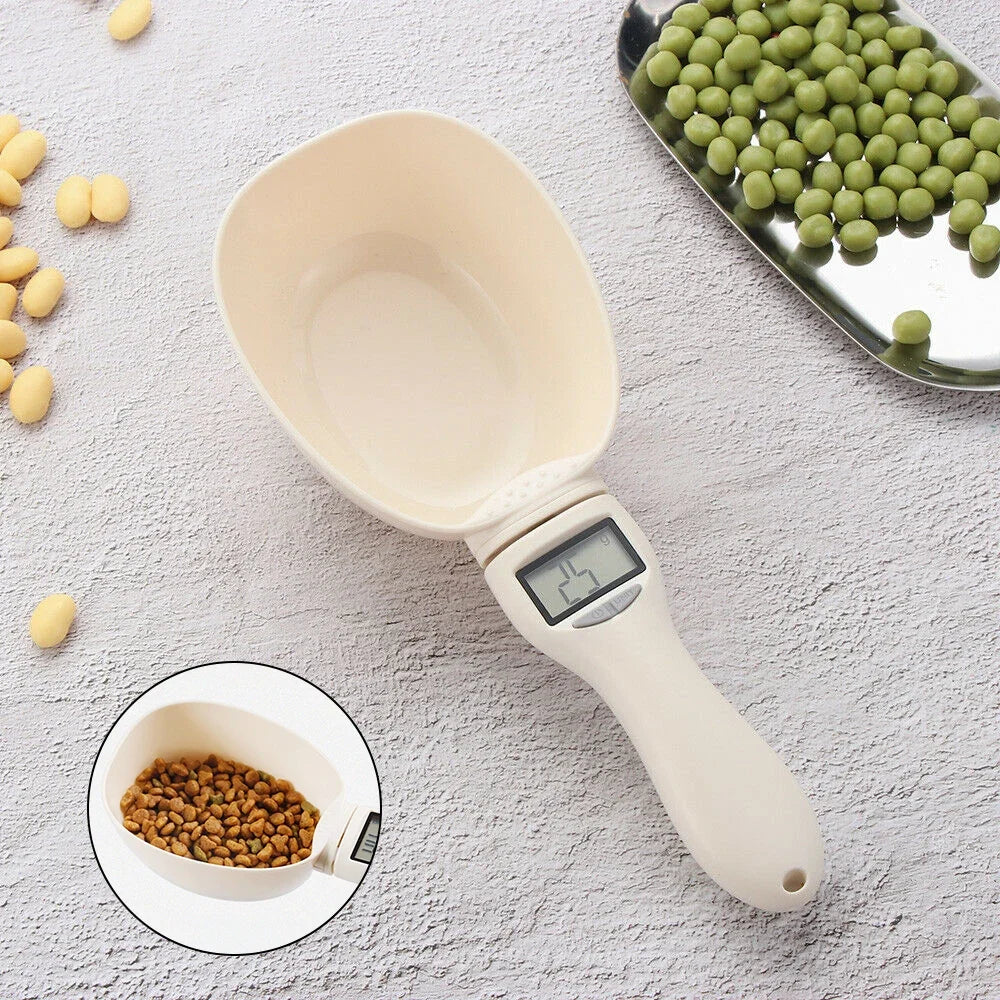 NovexA™ Smart Pet Food Measuring Scoop – Digital LED Scale
