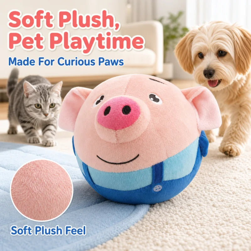 NovexA™ Electronic Pet Ball – Bouncing, Moving & Interactive