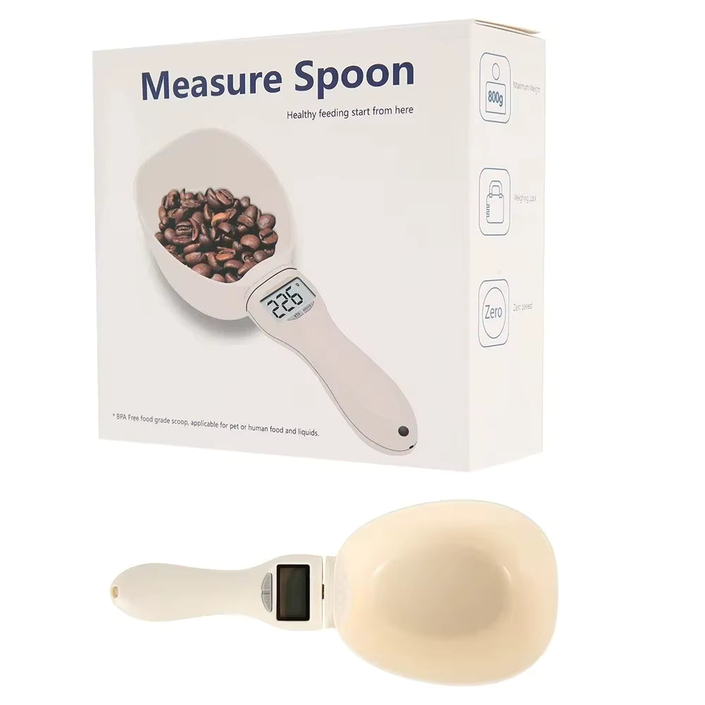 NovexA™ Smart Pet Food Measuring Scoop – Digital LED Scale