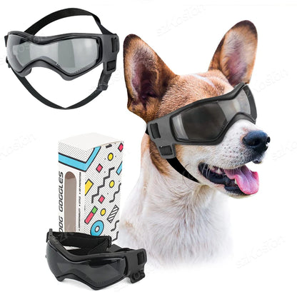 Novexa™ Pet Sunglasses – Adjustable Outdoor Goggles for Dogs & Cats 🐾